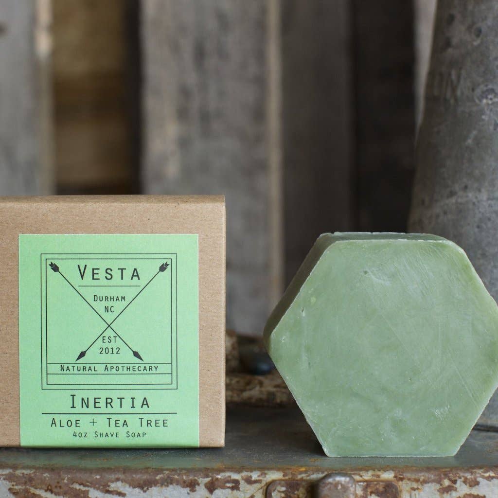 Vesta's Natural Apothecary - Inertia Shave Soap | 4oz