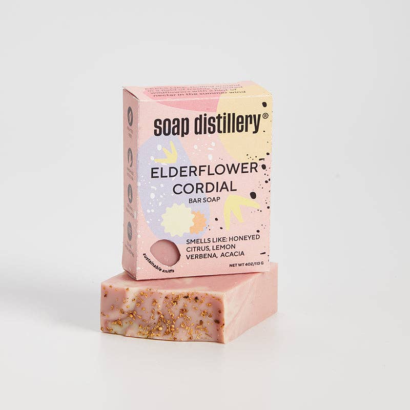Soap Distillery - Elderflower Cordial Bar Soap