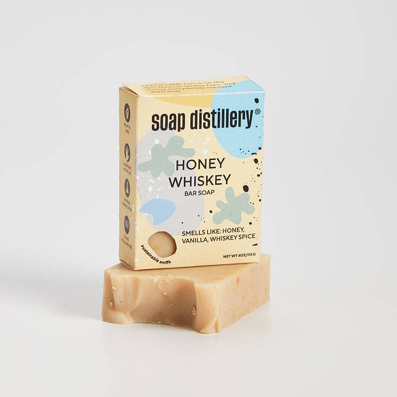 Soap Distillery - Honey Whiskey Bar Soap