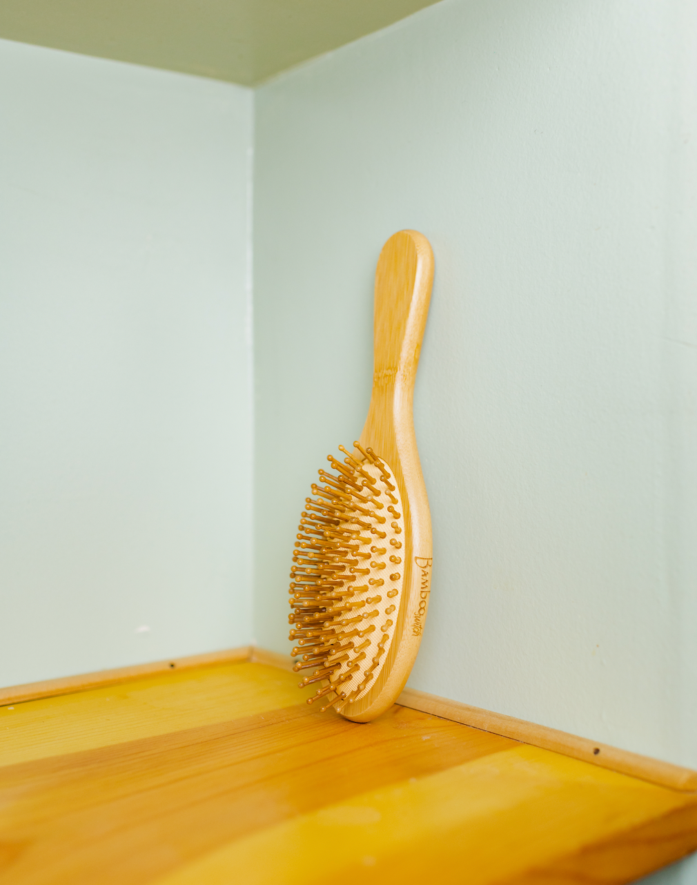 Bamboo Switch - Bamboo Paddle Hairbrush - Round