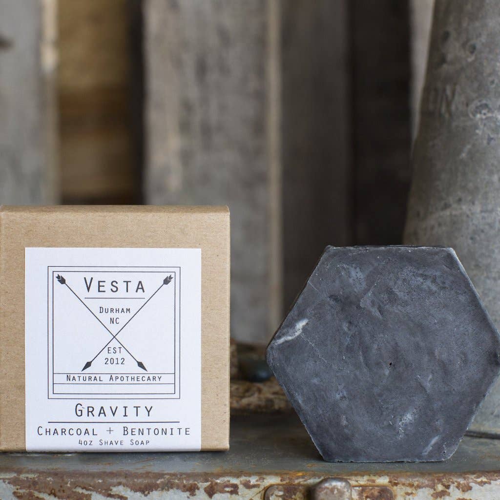 Vesta's Natural Apothecary - Gravity Shave Soap | 4oz