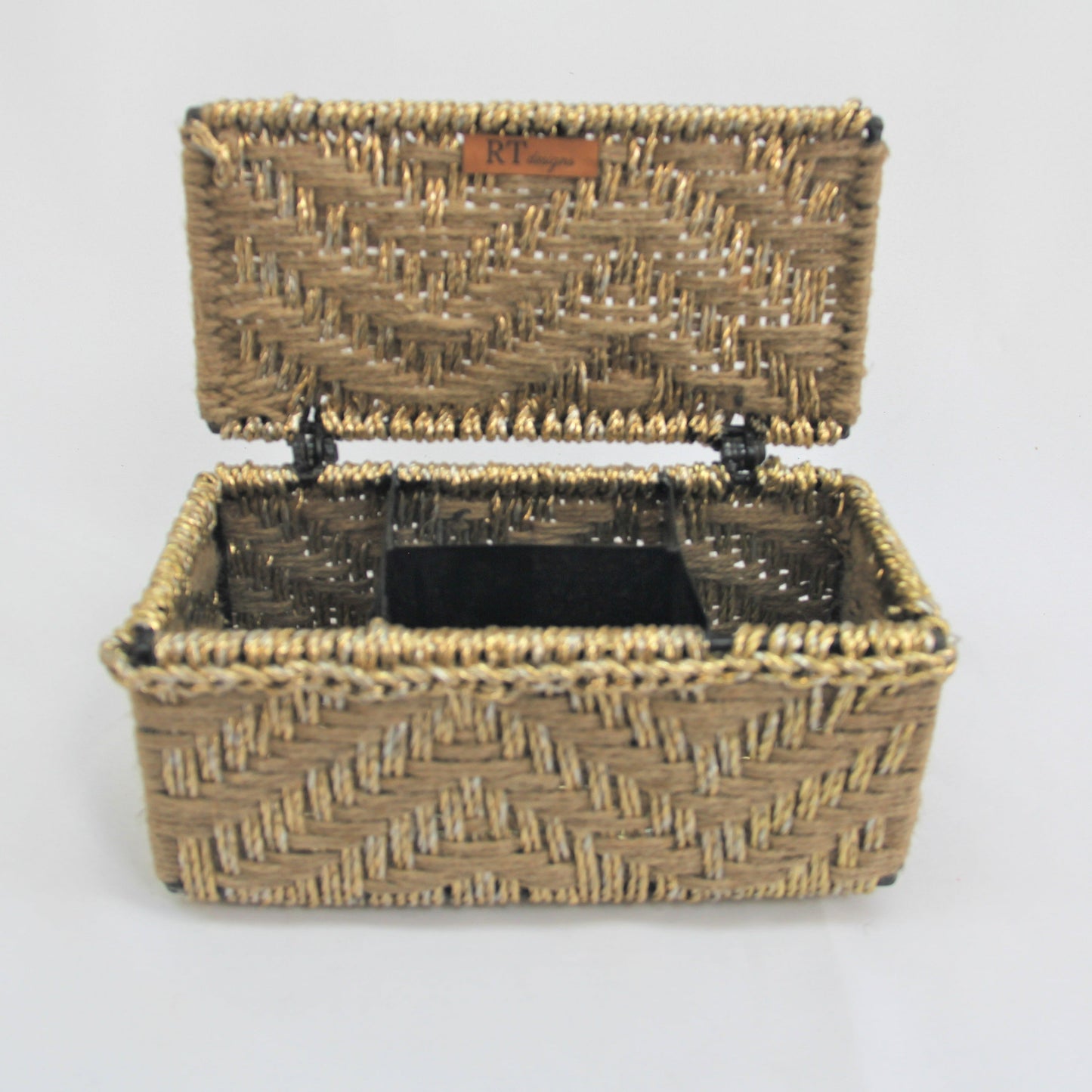 Rayna Storage Jute & Upcycled Box