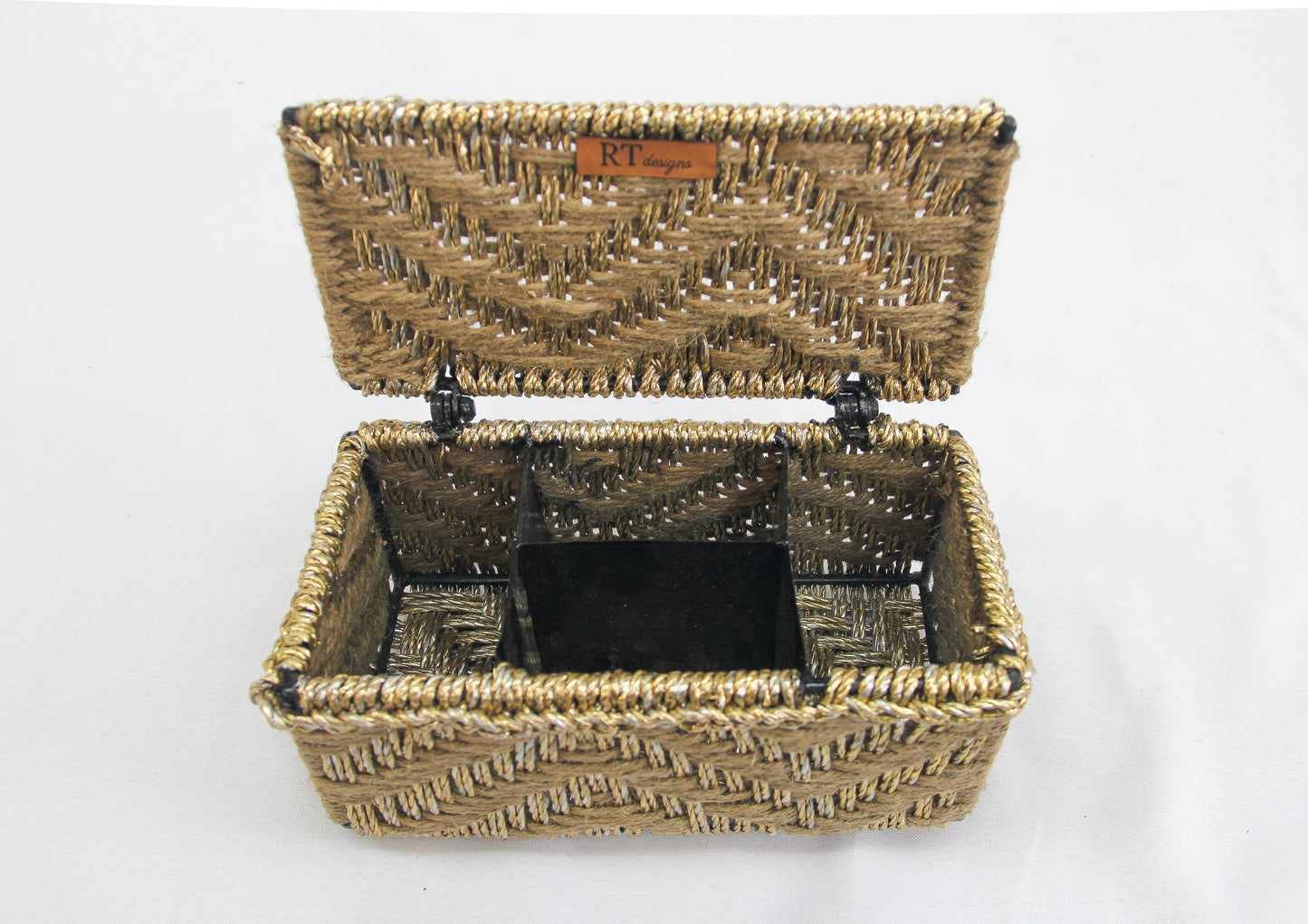 Rayna Storage Jute & Upcycled Box