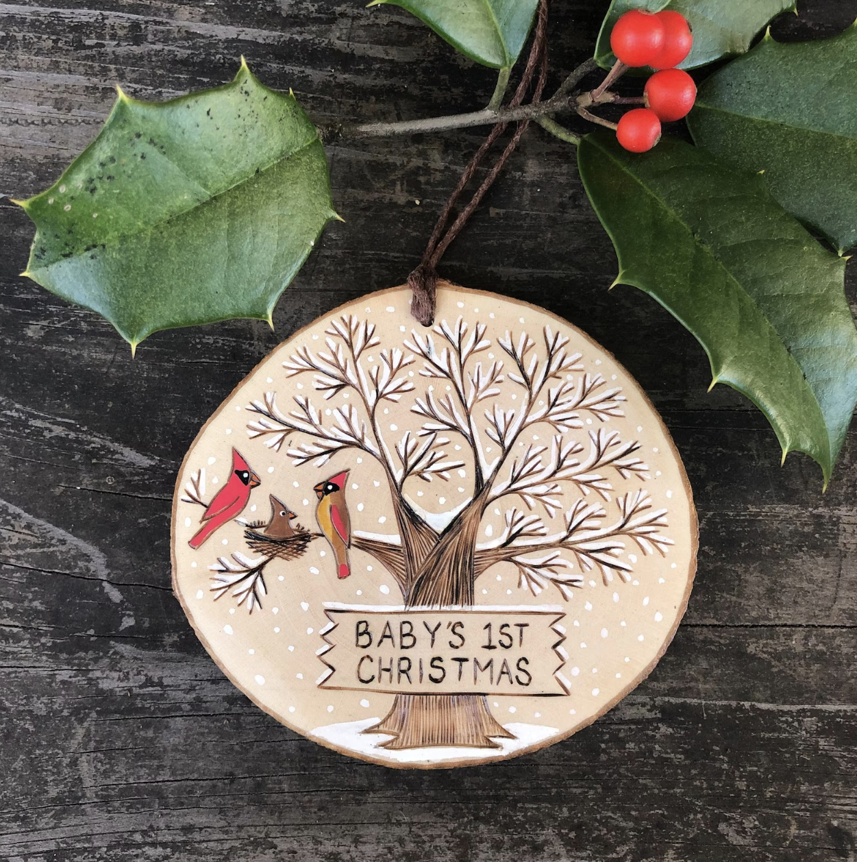 Forage Workshop - Baby's 1st Xmas Ornament