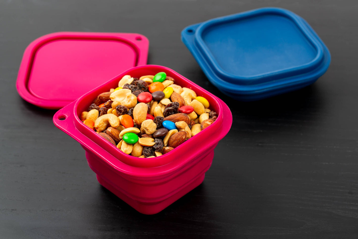 Square Collapsible Food Containers - 18.6oz