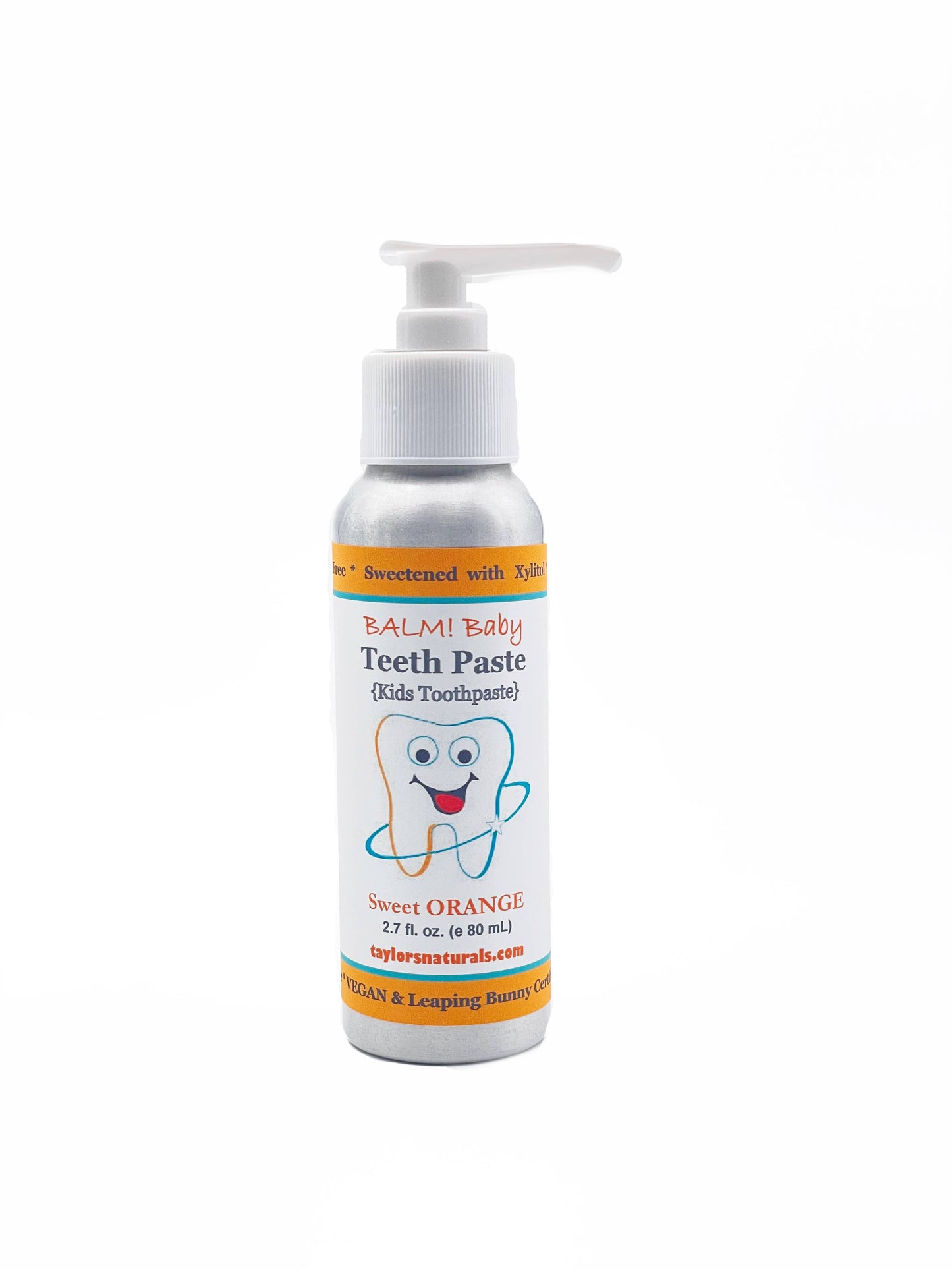 Taylor's Naturals - BALM! Baby - Teeth Paste Natural Kids Toothpaste
