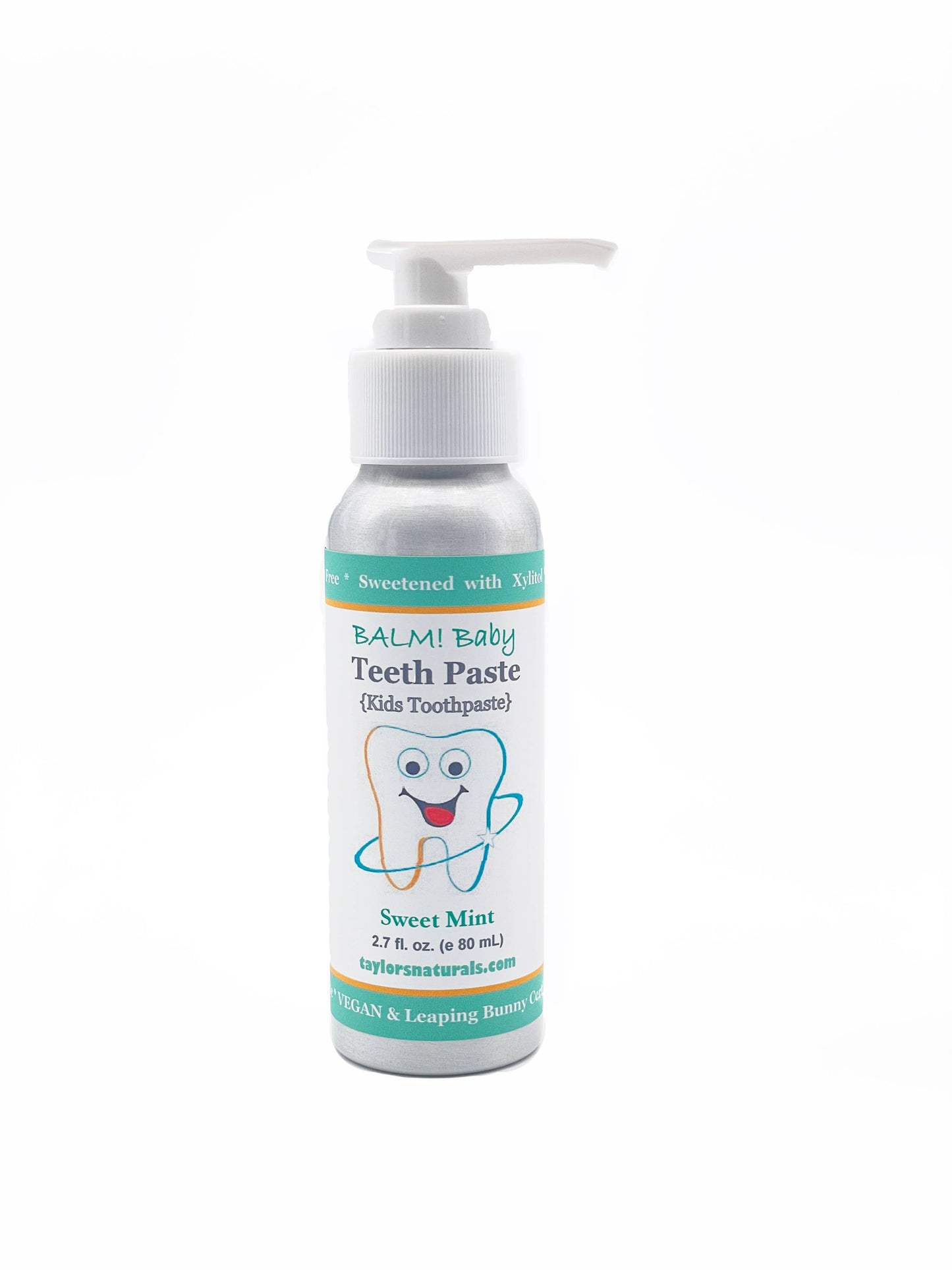 Taylor's Naturals - BALM! Baby - Teeth Paste Natural Kids Toothpaste