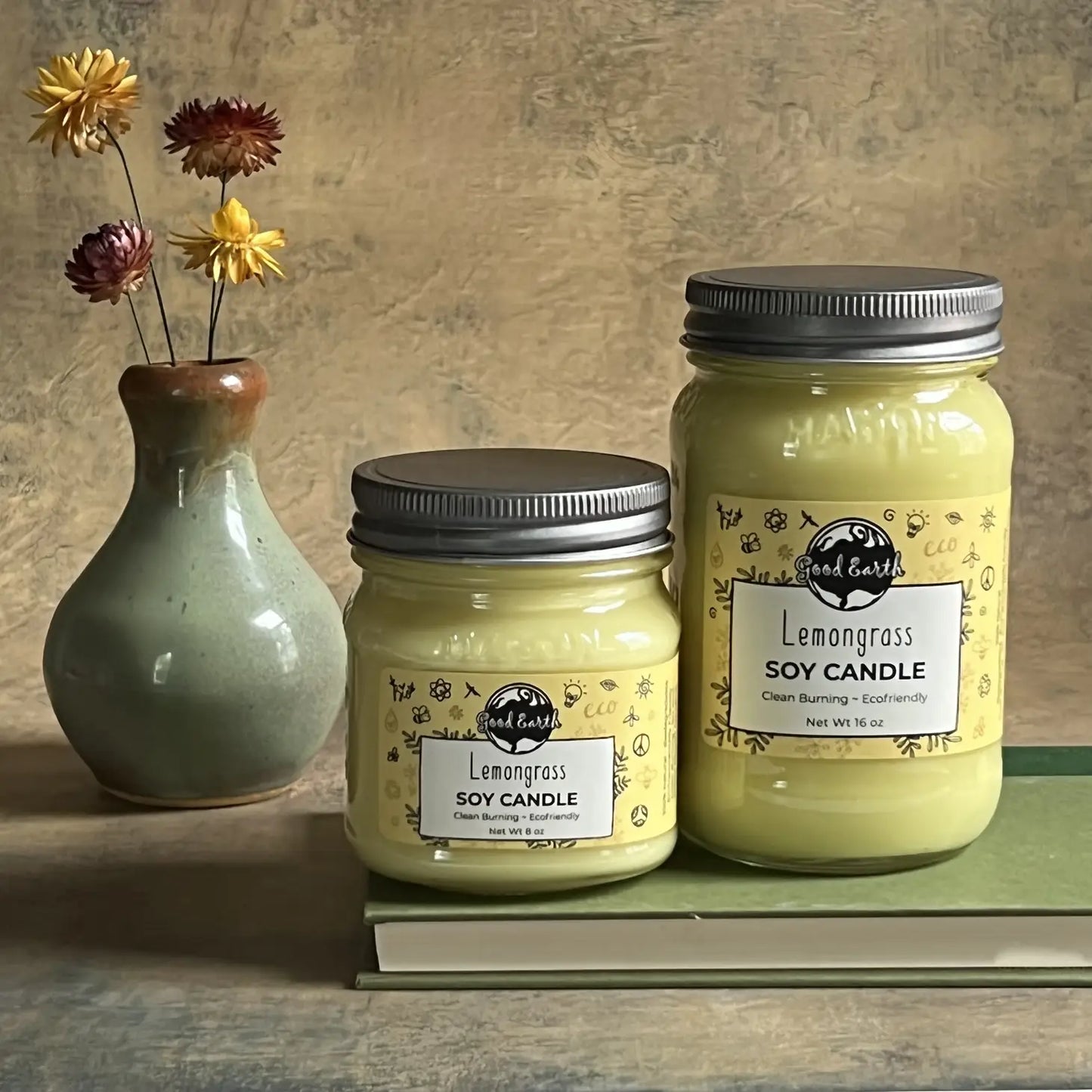 Good Earth Soap - Lemongrass Soy Candle