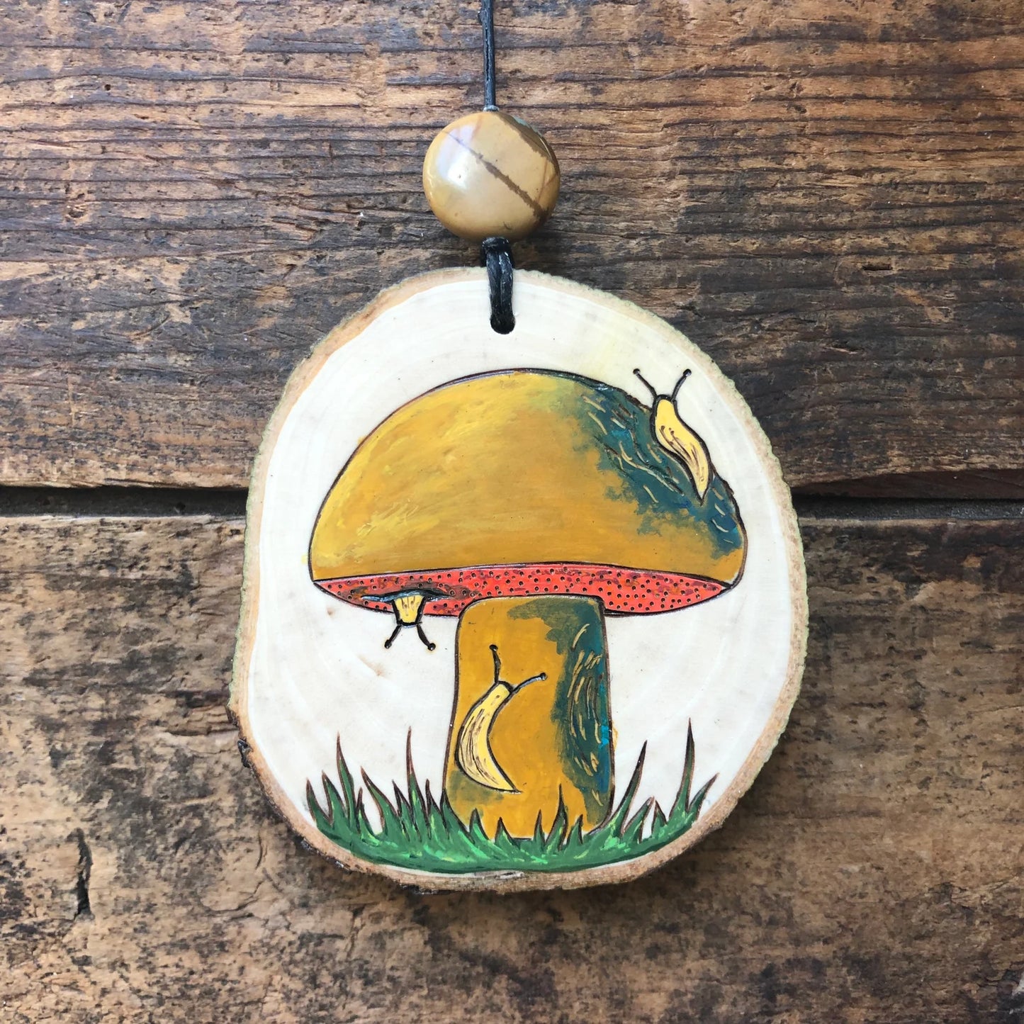 Forage Workshop - Slug Mushroom Ornament