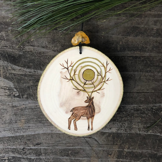Forage Workshop - Solstice Deer Ornament