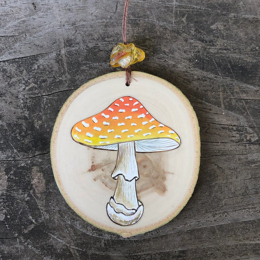 Forage Workshop - Mushroom Ornament